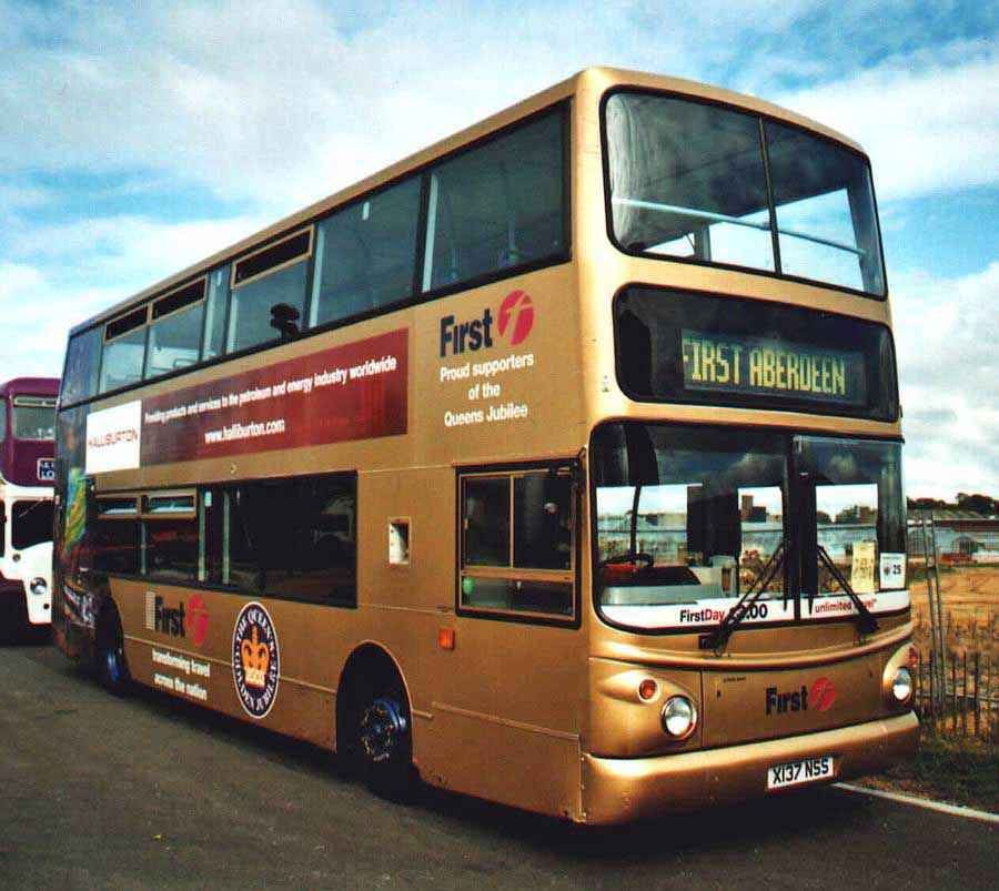 First Aberdeen Volvo B7TL Alexander ALX400 GOLDRUN